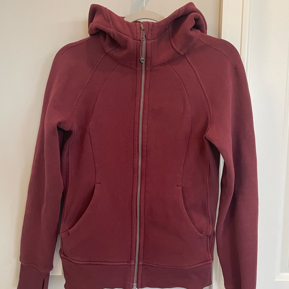 Lululemon Scuba Full-Zip Hoodie size 6